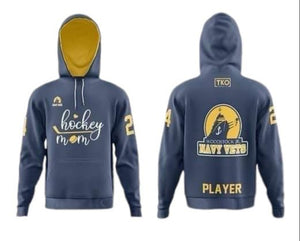 Elite Hoodie | Hockey Mom with Puck