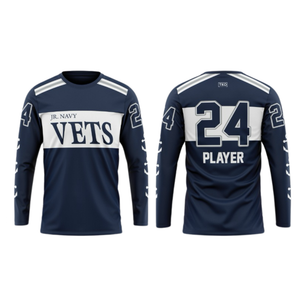 Elite Long Sleeve | Jr Navy Vets 2026