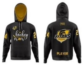 Elite "Hockey Mom" Hoodie- with puck