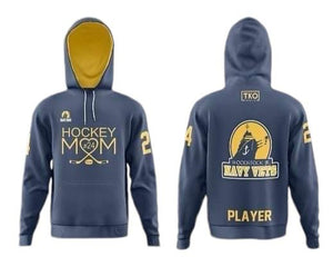 Elite "Hockey Mom" Hoodie- with heart