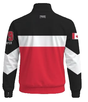 Ingersoll Flyers Elite Jacket | Black/Red Chevron