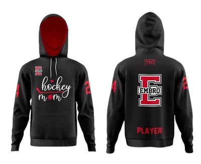Elite Hoodie | Hockey Mom with Puck