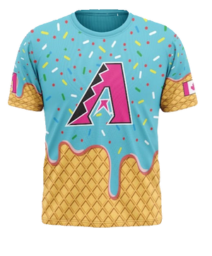 Ancaster D-Backs Elite T-Shirt | Ice Cream