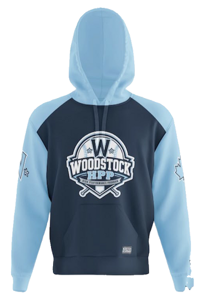 Woodstock HPP Baseball Elite Hoodie | Light Blue