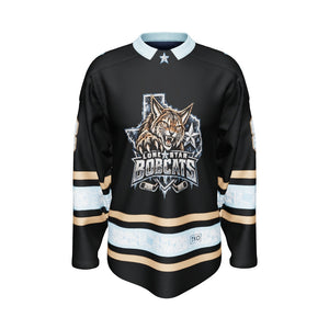 Lone Star Bobcats BLACK jersey - interactive 3D model