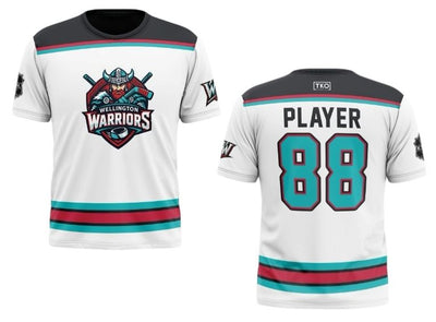 Wellington Warriors Elite T-Shirt | White Jersey