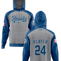 Elite Hoodie | Grey & Blue