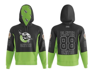 Elite Hoodie | Black & Green