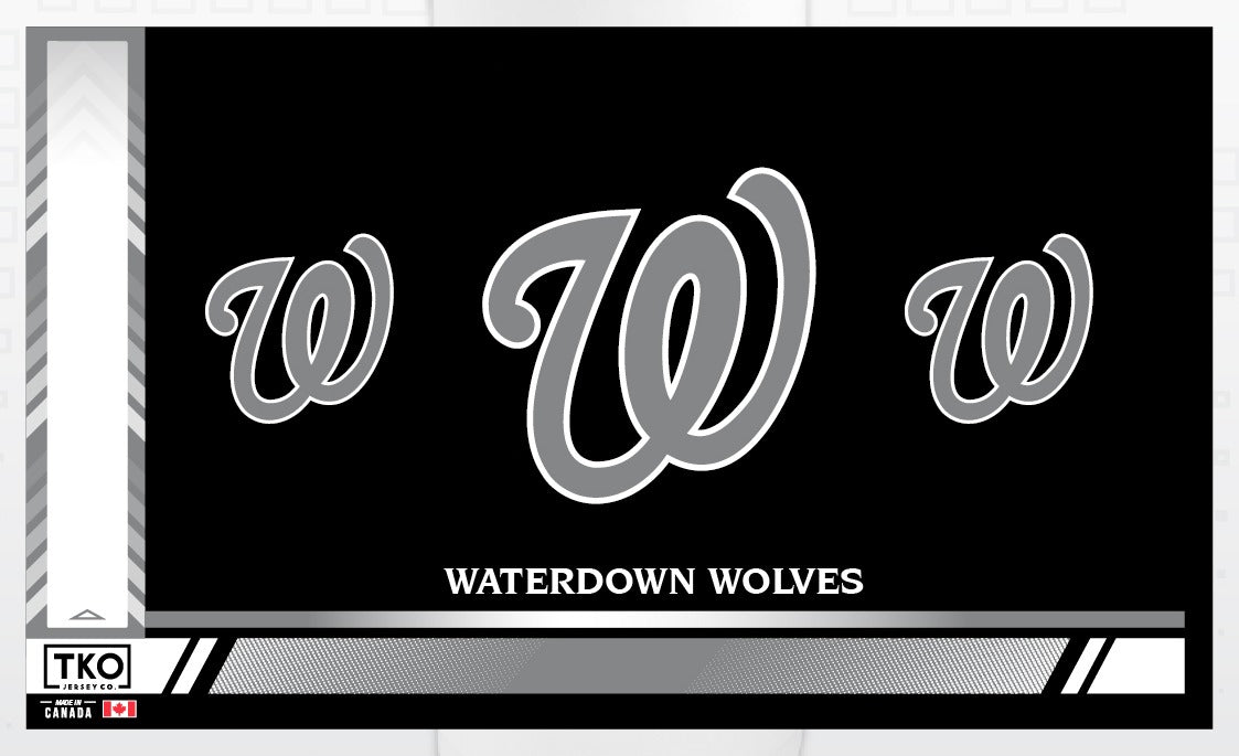 Waterdown Wolves Water Bottle