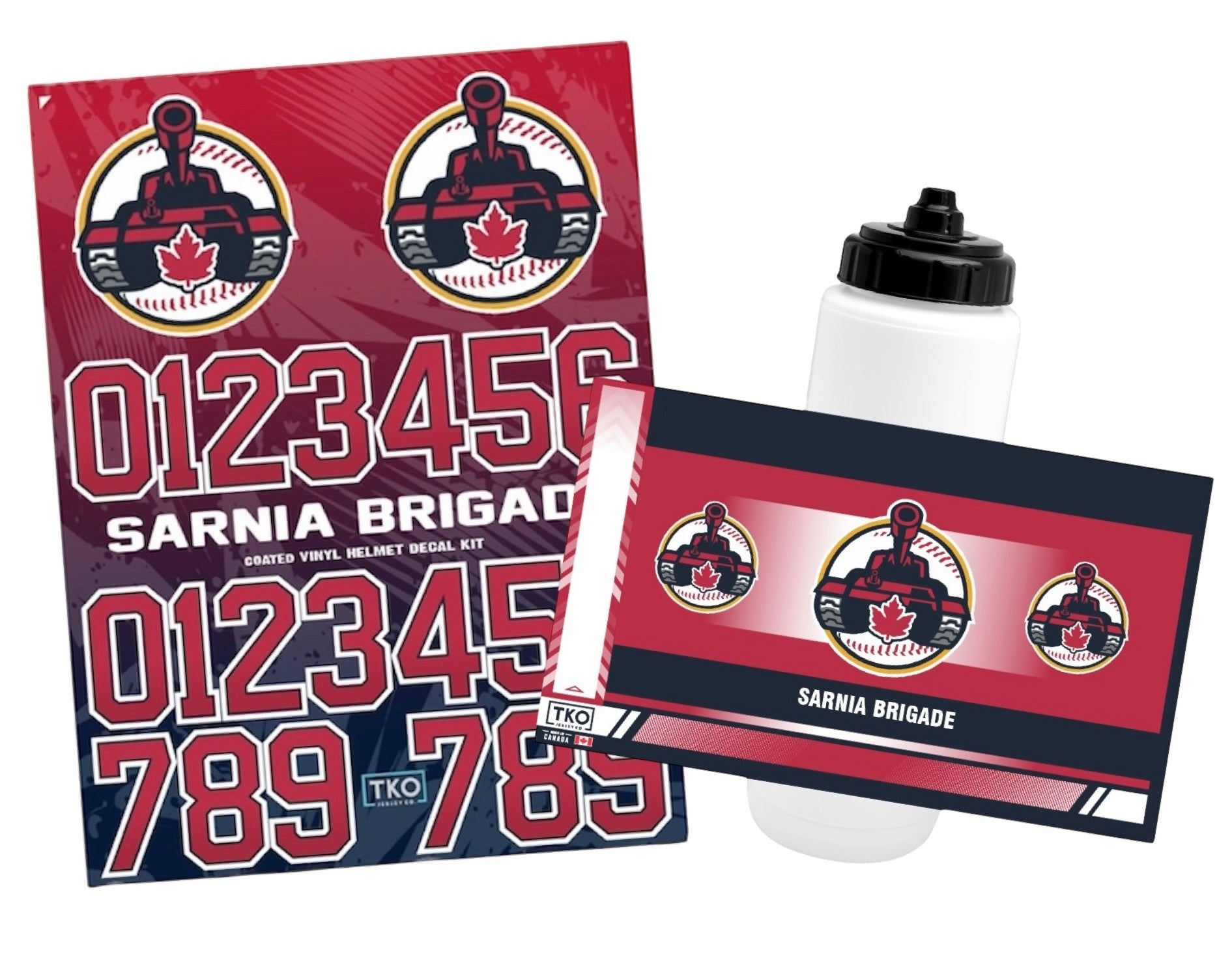 Extras Package | Water Bottle & Helmet Stickers