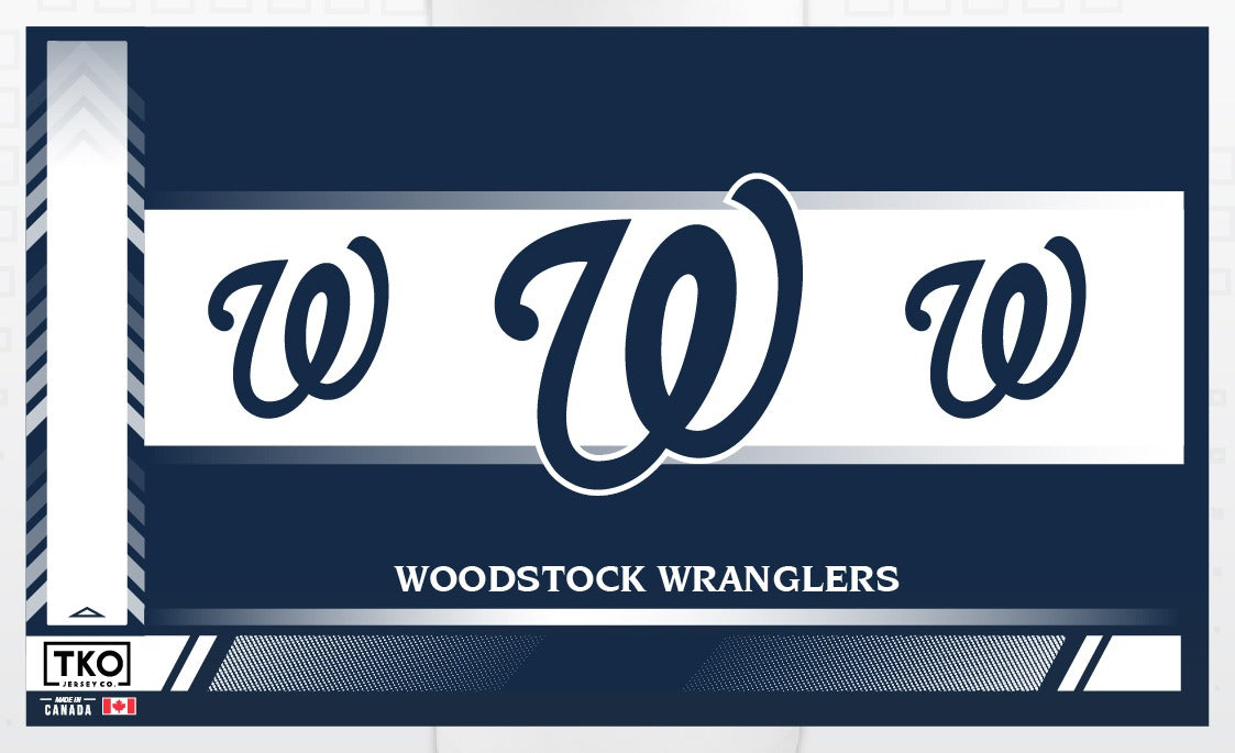 Woodstock Wranglers Baseball Water Bottle