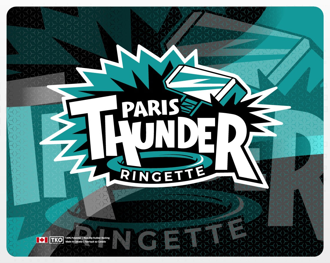 Paris Thunder Ringette Skate Mat