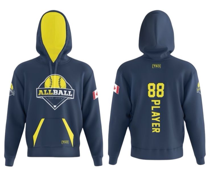 Elite Hoodie | ALLBALL Yellow