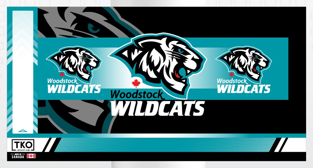 Woodstock Wildcats Water Bottle