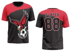 Training Shirt | Black & Red