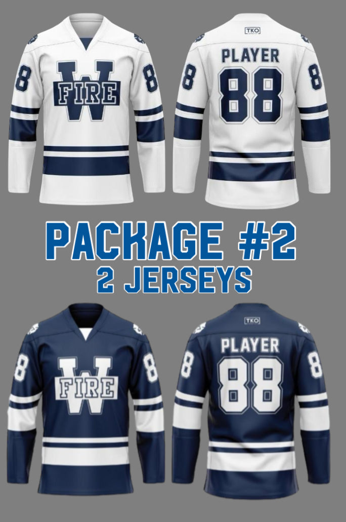 Hockey Package #2 |  2 Jerseys