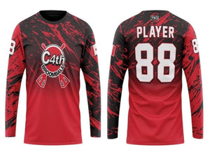 Longs Sleeve Training Shirt | Splatter