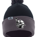 Pacific Headwear Knit Fold Over Pom-Pom Beanie