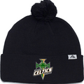 Pacific Headwear Knit Fold Over Pom-Pom Beanie