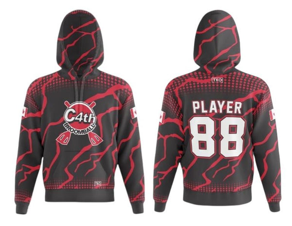 Seaforth Broomball Elite Hoodie | Cracked