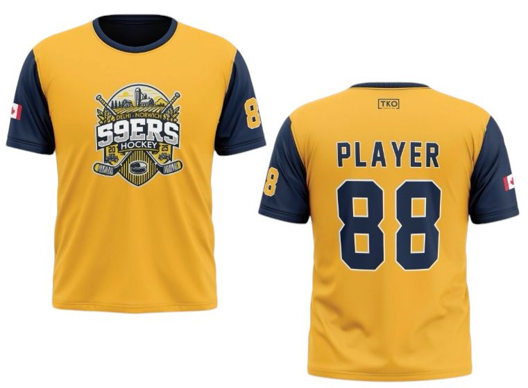 59ers Elite T-Shirt | 59ers Hockey Navy