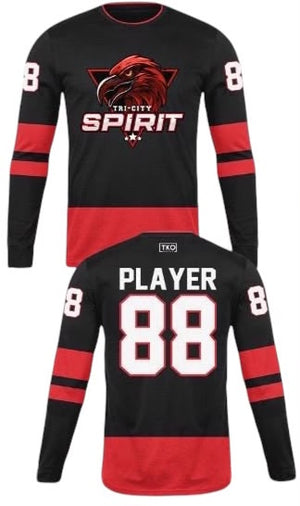 Elite Longsleeve Training Shirt | Black Jersey Replica