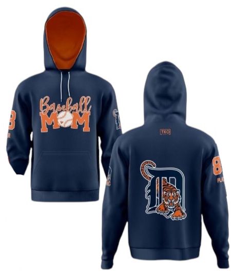 Elite Hoodie | Baseball Mom with Logo