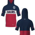Elite Short Sleeve Hoodie | Stripe
