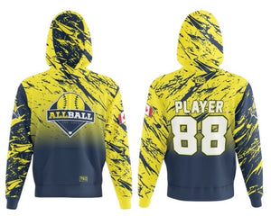 Elite Hoodie | ALLBALL Yellow Camo