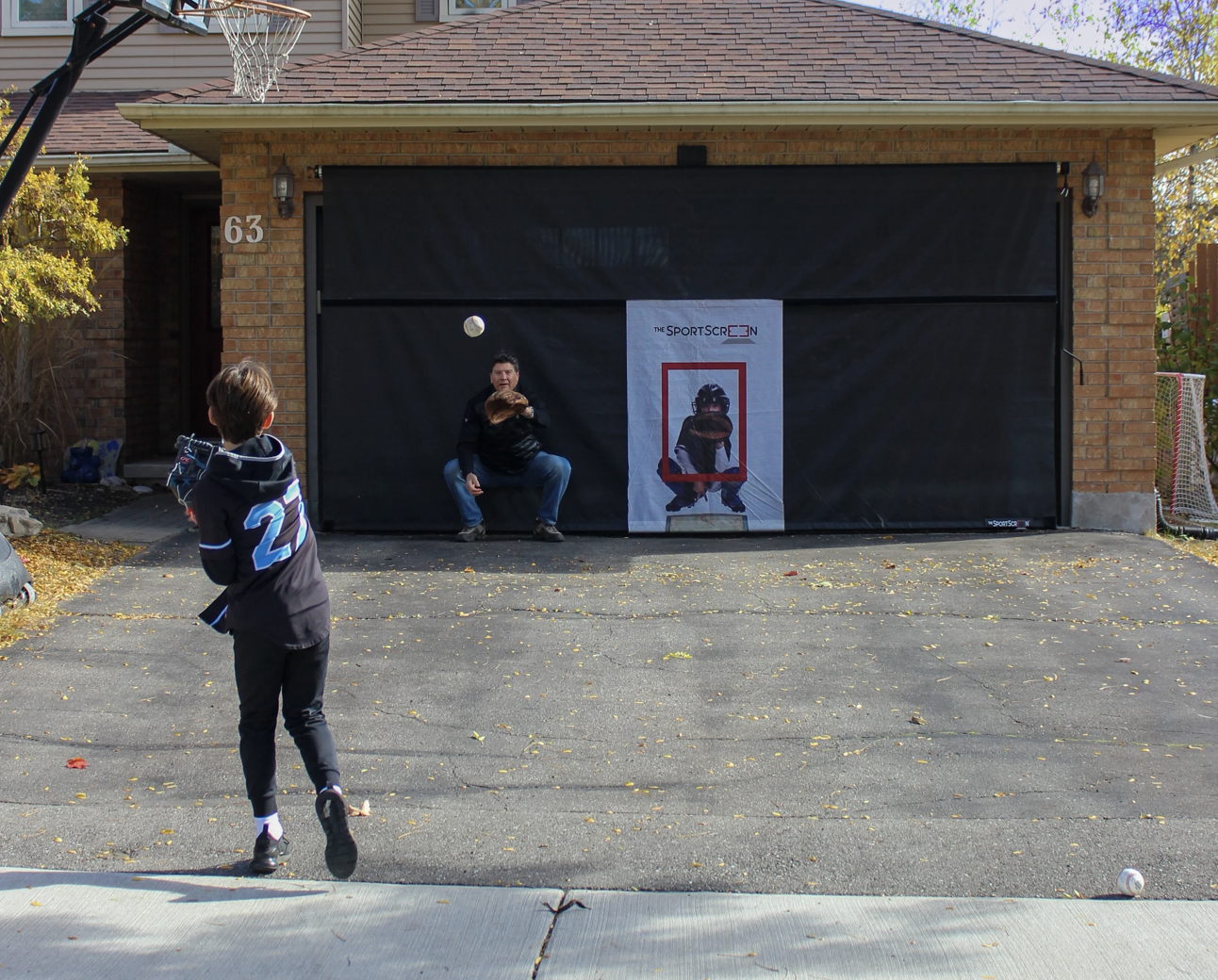 SportScreen (10 ft. wide- Remote Closure)