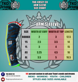 Elite Arm Sleeve | Blue Drip
