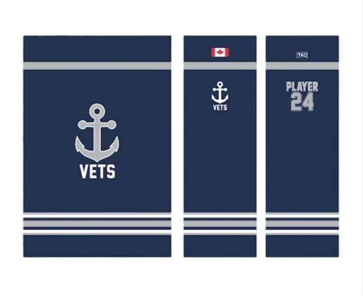 Woodstock Jr Navy Vets Garment Bag | Anchor