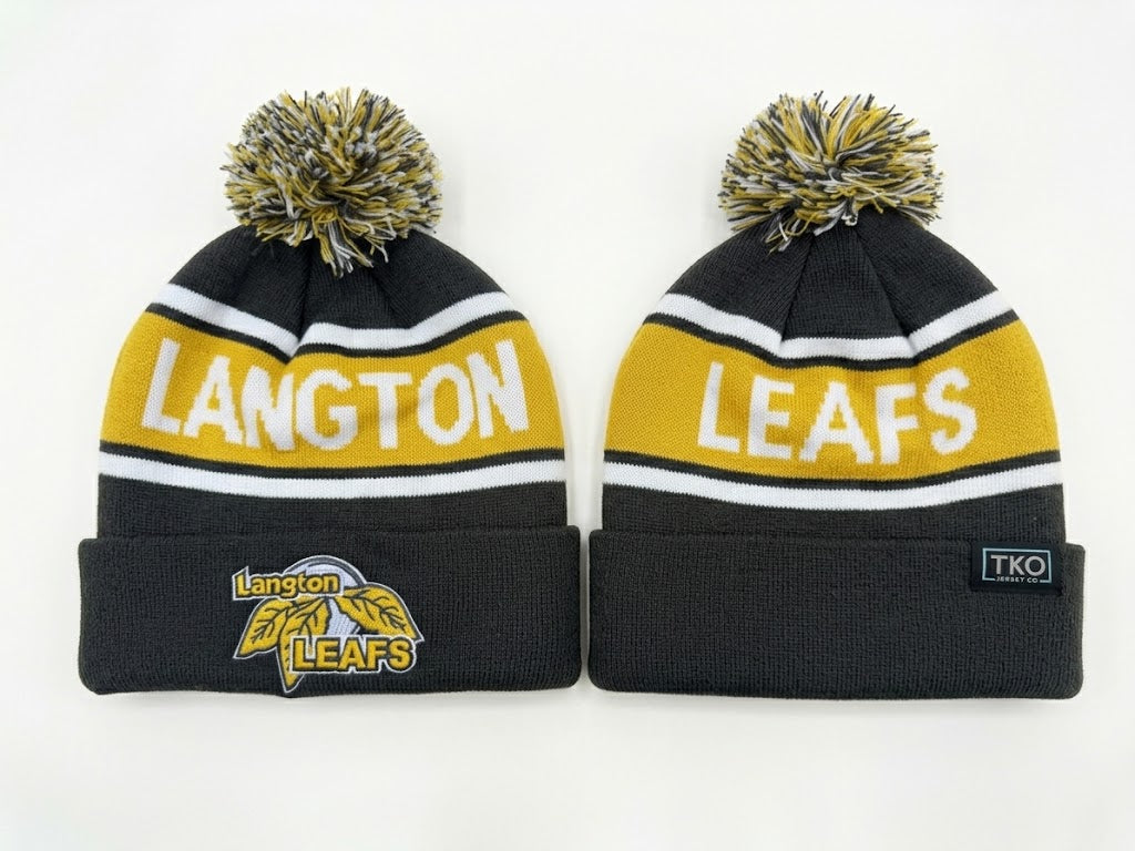 Langton Leafs Elite Beanie | Pom Stripe