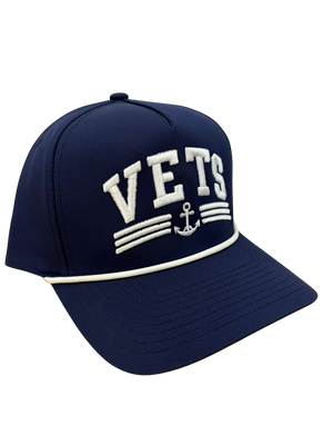 Woodstock Jr Navy Vets | Rope Braid