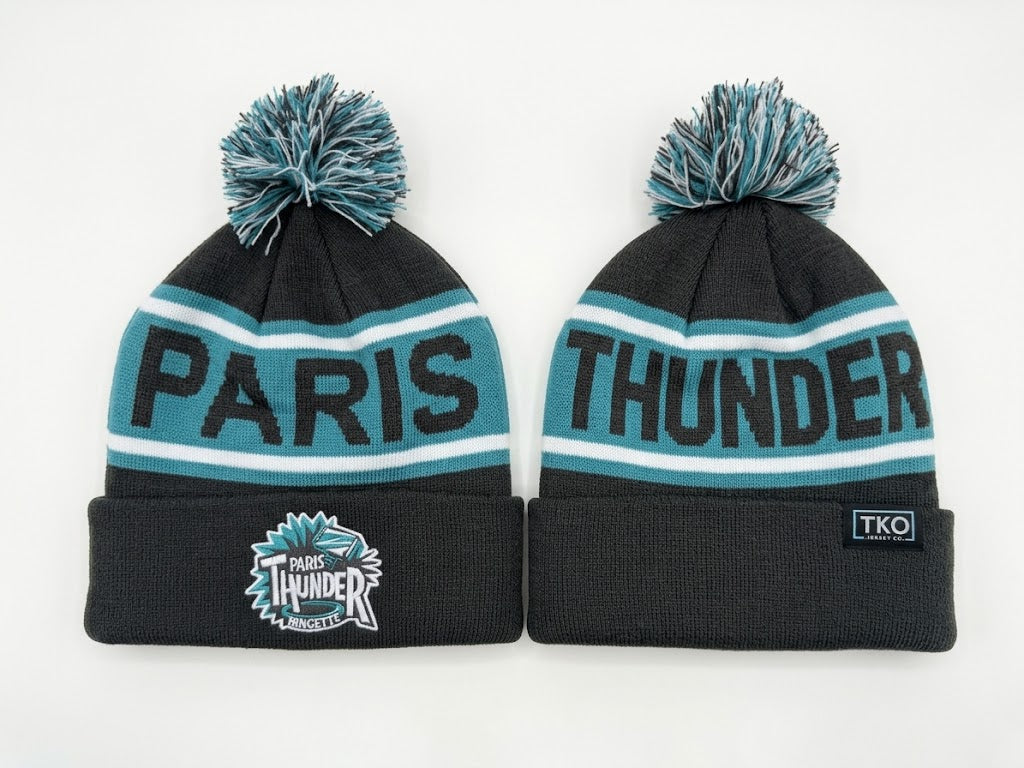 Paris Thunder Ringette Elite Beanie | Pom Beanie