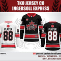 Ingersoll Express Uniform Package | 2 Jerseys, 2 Socks