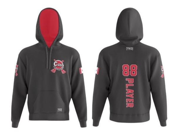 Seaforth Broomball Elite Hoodie | Black with Logo