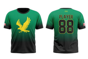 Elite "Green/Black Fade" Training Shirt- Falcon