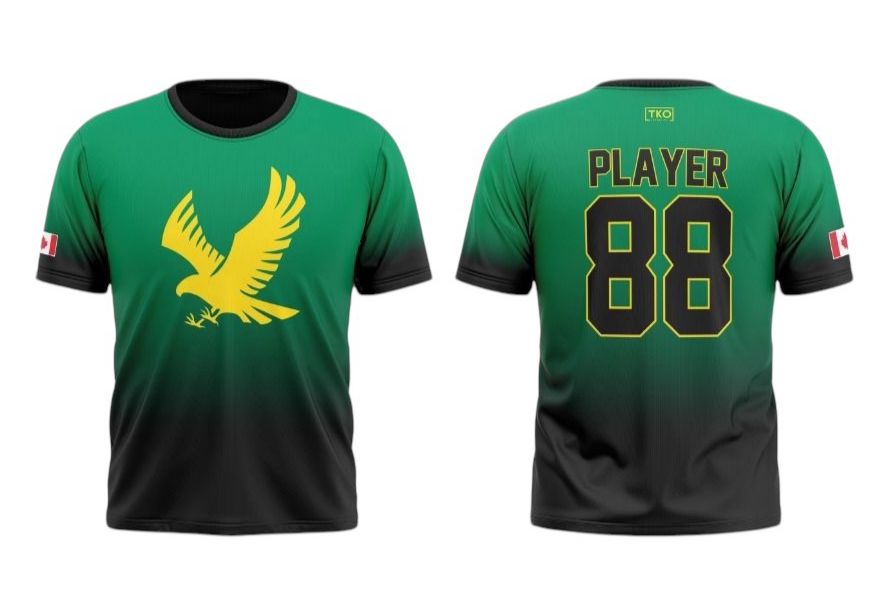 Elite "Green/Black Fade" Training Shirt- Falcon