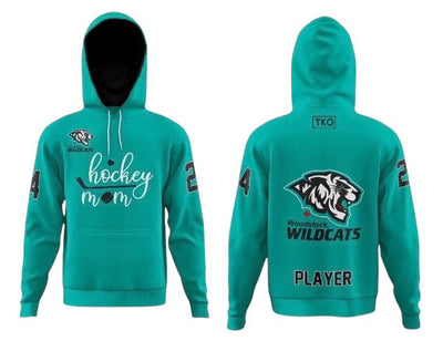 Wildcats Hoodie | Hockey Mom Teal