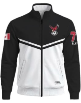 Ingersoll Flyers Elite Track Jacket | Black/White Chevron