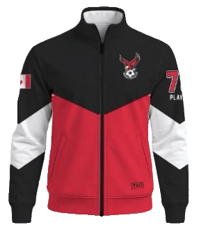 Ingersoll Flyers Elite Jacket | Black/Red Chevron