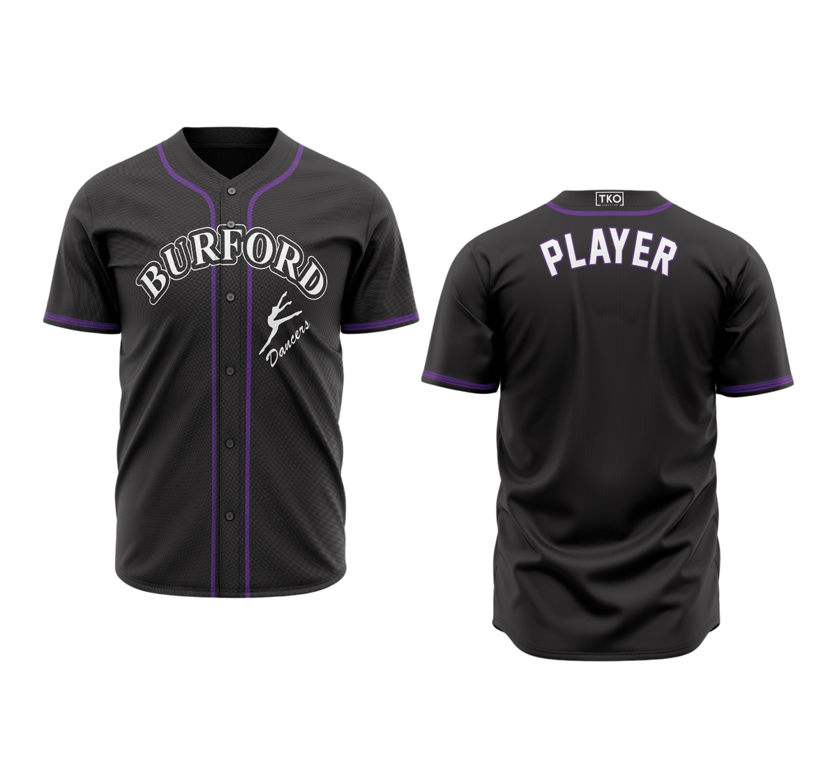 Burford Dancers Elite Button Up Jersey | Burford