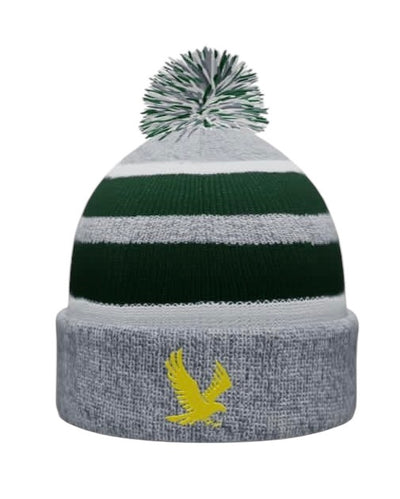 Pacific Headwear Knit Fold Over Pom-Pom Beanie