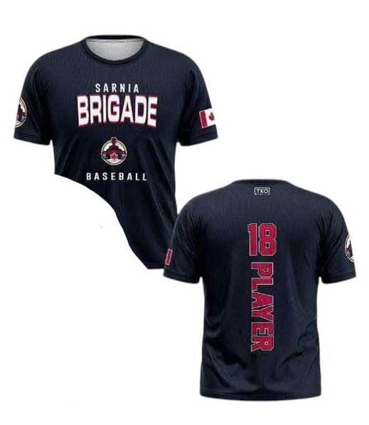 Elite T-Shirt | Brigade Baseball Navy