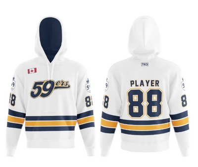 Elite Hoodie | White Jersey Replica