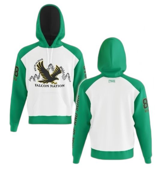 Harrisfield Falcons Elite "White" Hoodie