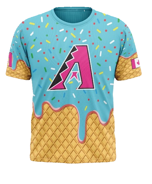 Ancaster D-Backs Elite T-Shirt | Ice Cream