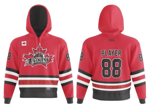 Ingersoll Express Elite Hoodie | Jersey Replica - Red