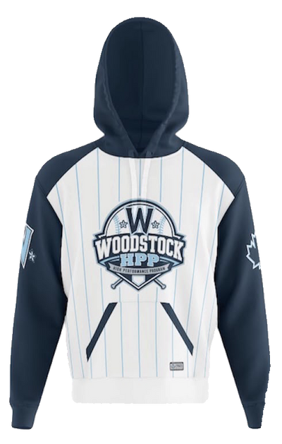 Woodstock HPP Baseball Elite Hoodie | Pinstripe